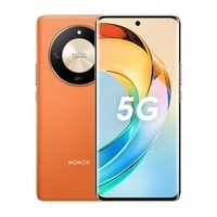 荣耀X50 第一代骁龙6芯片 1.5K超清护眼硬核曲屏 5800mAh超耐久大电池 5G AI手机 16GB+512GB 燃橙色