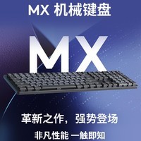 罗技（Logitech）MX Mechanical/mini无线蓝牙双模机械键盘笔记本台式电脑办公 110键全尺寸 茶轴