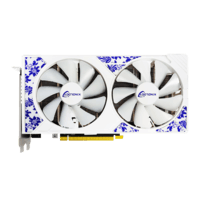 卡诺基 RX580 8G/4G 2048SP DDR5 吃鸡游戏家用办公台式显卡 RX580 4G青花双热管单HDMI(跑分16W)