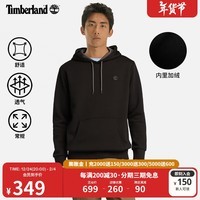 添柏岚（Timberland）官方男款连帽卫衣秋冬新款户外休闲加绒|A5XV9 A5XV9X65/黑色 L