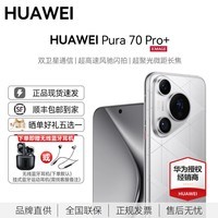 华为Pura 70 Pro+ 新品手机 超高速风驰闪拍 超聚光微距长焦 双卫星通信 光织银 16GB+512GB 官方标配（下单送蓝牙耳机）