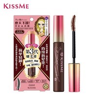 奇士美（kiss me）花盈美蔻精湛防水睫毛膏 三代睫毛膏 温水+洁面可卸 三代纤长睫毛膏 02棕色