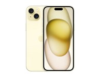 Apple/苹果 iPhone 15 Plus (A3096) 128GB 黄色支持移动联通电信5G 双卡双待手机