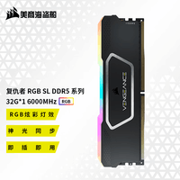 美商海盗船（USCORSAIR） DDR5台式机内存条 复仇者RGB  SL 灯条系列 神光同步 复仇者RGB SL 32G 6000 C38