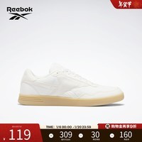 Reebok锐步官方夏男女TECHQUE T经典舒适复古运动休闲小白鞋板鞋 FX0653 36