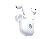惠普（HP） 蓝牙耳机 真无线智能通话降噪 半入耳式 运动跑步耳麦 长续航 低延迟 通用苹果华为小米 蓝牙5.3 白色 H10G