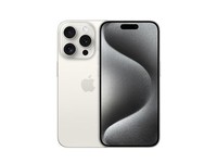 Apple/苹果 iPhone 15 Pro (A3104) 512GB 白色钛金属 支持移动联通电信5G 双卡双待手机