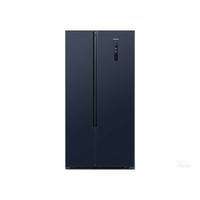 西门子（SIEMENS）502升对开门冰箱双开门变频冷藏冰箱大容量超薄嵌入式家用冰箱湖蕴蓝K65L56SMEC