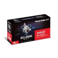 撼讯 (PowerColor) AMD RADEON RX6750XT 7700XT 红魔12G显卡 【RX7700XT 暗黑犬】