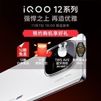 iQOO12 旗舰新品5G智能手机 120W闪充 骁龙8Gen3 iqoo11升级版iqoo12 燃途【标配版】 16+1T