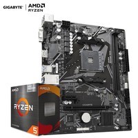 技嘉（GIGABYTE）主板CPU套装 A520M K V2+AMD 锐龙5 5600G处理器 板U套装