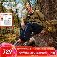 迈乐（Merrell）男女款户外越野徒步鞋MOAB GTX防水透气防滑抓地耐磨登山鞋 J035797 灰深兰-3 GTX男款 43