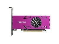 盈通 （yeston）RX550 4G 4HDMI 4屏显卡 GA 半高 支持HDMI直连 支持转接VGA及DVI-D输出 专业多屏显卡