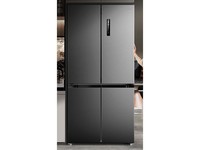 美的(Midea)605L十字门冰箱超大容量全空间养鲜抗菌净味一级能效风冷无霜双变频以旧换新MR-635WSPZE国家补贴