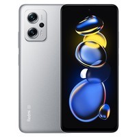 小米红米Redmi note11t Pro新品5G智能拍照手机 天玑8100 LCD旗舰直屏 原子银 12GB+256GB