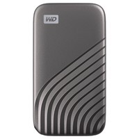 西部数据(WD)2TB NVMe 移动固态硬盘（PSSD） My Passport随行SSD版 深空灰 Type-C接口 防摔 加密 存储