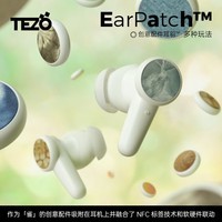 TezoTezo雀Sparrow蓝牙耳机2024新款真无线浅入耳ANC主动降噪通勤耳机 雀（标配）