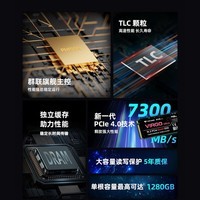 达墨处女座Ultra 固态硬盘SSD PCI-e 4.0 NVMe PSLC 稳定不掉速度640GB 640GB
