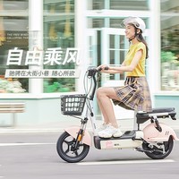 爱玛(AIMA)电动自行车48V12AH新国标电动车轻便助力电瓶车 MVP战神 勇气灰