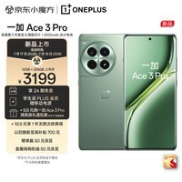 一加 Ace 3 Pro 12GB+256GB 绿野素青 第三代骁龙 8 旗舰芯片 6100mAh 冰川电池 AI智能游戏手机