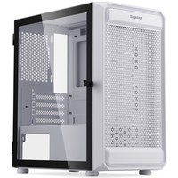 鑫谷（Segotep）小艺术家桌面电脑机箱 白色（240水冷位/钢化玻璃侧板/M-ATX主板位/小型台式电脑主机箱）