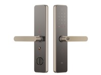 小米 智能门锁 1S标准门锁 碳素黑 指纹锁电子锁密码锁防盗门锁