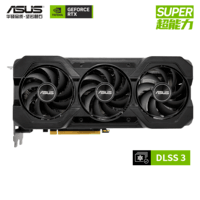 华硕（ASUS）ATS GeForce RTX 4070 SUPER O12G 巨齿鲨系列电竞游戏显卡