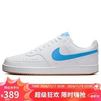 耐克NIKE板鞋男子减震COURT VISION运动鞋HJ9105-100白40