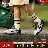 Reebok锐步官方男女款CLASSIC LEATHER黑武士美拉德休闲复古跑鞋 100032803 37.5 (24cm),US:6