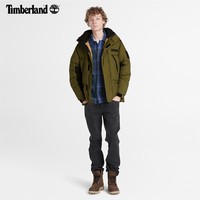 添柏岚（Timberland）官方男装羽绒服秋冬新款户外保暖鸭绒防泼水|A2N68 A2N68302/深橄榄绿 XS (165/80A)