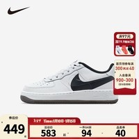 NIKE 耐克男女空军一号休闲板鞋AIR FORCE 1内嵌气垫缓震运动鞋小白鞋 FQ4118-100 40 码 适合脚长25cm