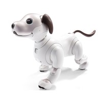 索尼（SONY） Aibo 全新升级款 娱乐机器人 伴侣机器人 机器狗 ERS-1000 浅灰色