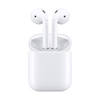 Apple/苹果 AirPods 配充电盒 Apple/苹果蓝牙耳机 适用iPhone/iPad/Apple Watch