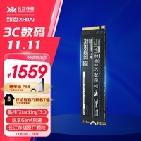 致态（ZhiTai）长江存储 4TB SSD固态硬盘 NVMe M.2接口 Ti600系列 (PCIe 4.0 产品)