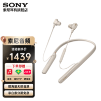 索尼（SONY） WI-1000XM2 无线降噪蓝牙耳机 高解析度智能降噪入耳式耳麦 铂金银