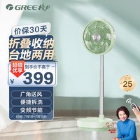 格力（GREE）【USB风扇】家用定时空气循环扇电风扇摇头轻音节能柔风落地扇台式桌面小型风扇 FSZ-23X65Bg7