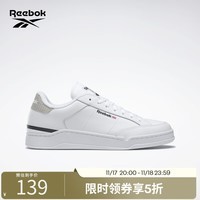 Reebok锐步官方男女AD COURT复古小白鞋经典运动休闲滑板鞋 GZ6870 中国码:39(25cm),US:7