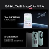 华为（HUAWEI）旗舰手机 Mate 60 12GB+1TB 雅川青