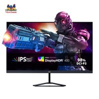 优派 27英寸 LGD NanoIPS 2K 电竞显示器 180Hz超频 1ms 低蓝光 HDR400 原厂背光 外接显示屏VX2758