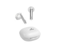JBL T280TWS X2 真无线蓝牙耳机 半入耳音乐耳机 通话降噪运动防汗 苹果安卓手机带麦游戏耳机 珍珠白
