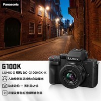 松下（Panasonic） G100 微单/单电无反青春版数码相机 vlog防抖 自拍翻转屏 G100K【12-32mm F3.5-5.6】