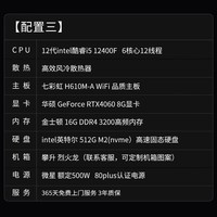 ս i5 12400F/13400F/˶RTX4060/3050ʦϷװ̨ʽ̨ʽ  i5 12400F RTX4060