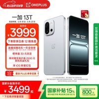 一加 13T 16GB+512GB 晨雾灰 性能超强小直屏 骁龙 8 至尊版 冰川电池 AI 5G游戏oppo手机 国家补贴
