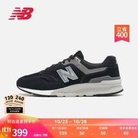 NEW BALANCE NB 官方休闲鞋男鞋女鞋时尚百搭舒适户外运动鞋997H系列 CM997HCC黑色 44 (脚长28cm)