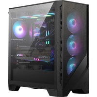 微星（MSI）战斧3 AIR玻璃侧透机箱支持ATX主板 (360冷排位/4把ARGB风扇/11个风扇位/一拖六ARGB控制器)