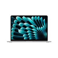 Apple/苹果AI笔记本/2024MacBookAir13.6英寸M3(8+8核)8G256G银色电脑MRXQ3CH/A