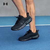 安德玛（UNDERARMOUR）秋冬Charged Assert 10男子运动跑步鞋3026175 黑色004 42.5