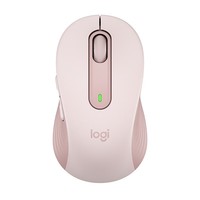 罗技（Logitech） M650 无线蓝牙轻音鼠标 商务办公鼠标 中手和大手MAC鼠标USB台式机 罗技M650粉色