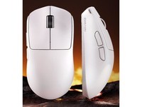 前行者X23无线蓝牙三模鼠标电竞游戏办公无孔轻量化设计超长续航全键宏编程笔记本电脑ipad外设无畏契约 月陶白Pro【59g轻量化-800mAh】旗舰版