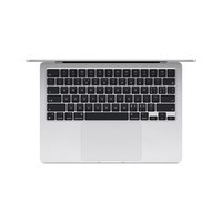 Apple/苹果AI笔记本/2024MacBookAir13.6英寸M3(8+10核)24G512G银色电脑MC8N4CH/A